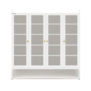 IMP Ivory Shoe Cabinet 4D White Update Name
